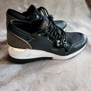 Michael Kors Platform Sneakers, Size 9